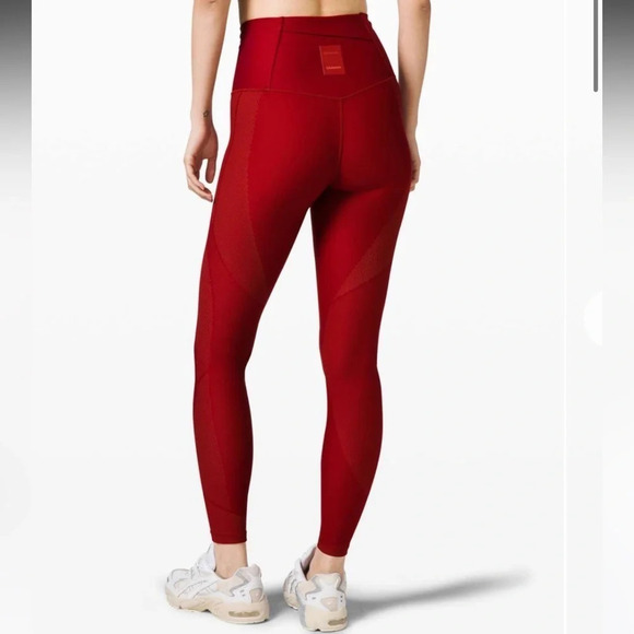 NWOT Lululemon My Element Tight x Roksanda Caliente Rustic Coral Legging 2 - Picture 2 of 12